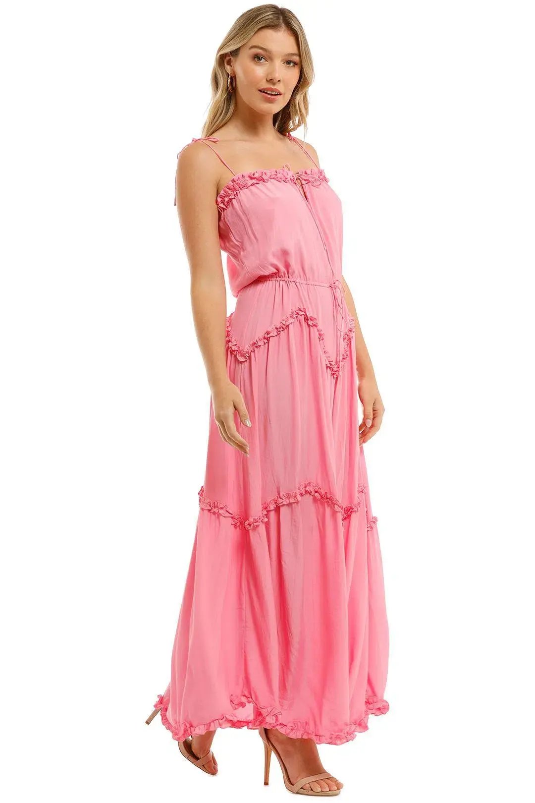 SWF Dynamic Maxi Dress Pink Size S/AU 8 photo 2