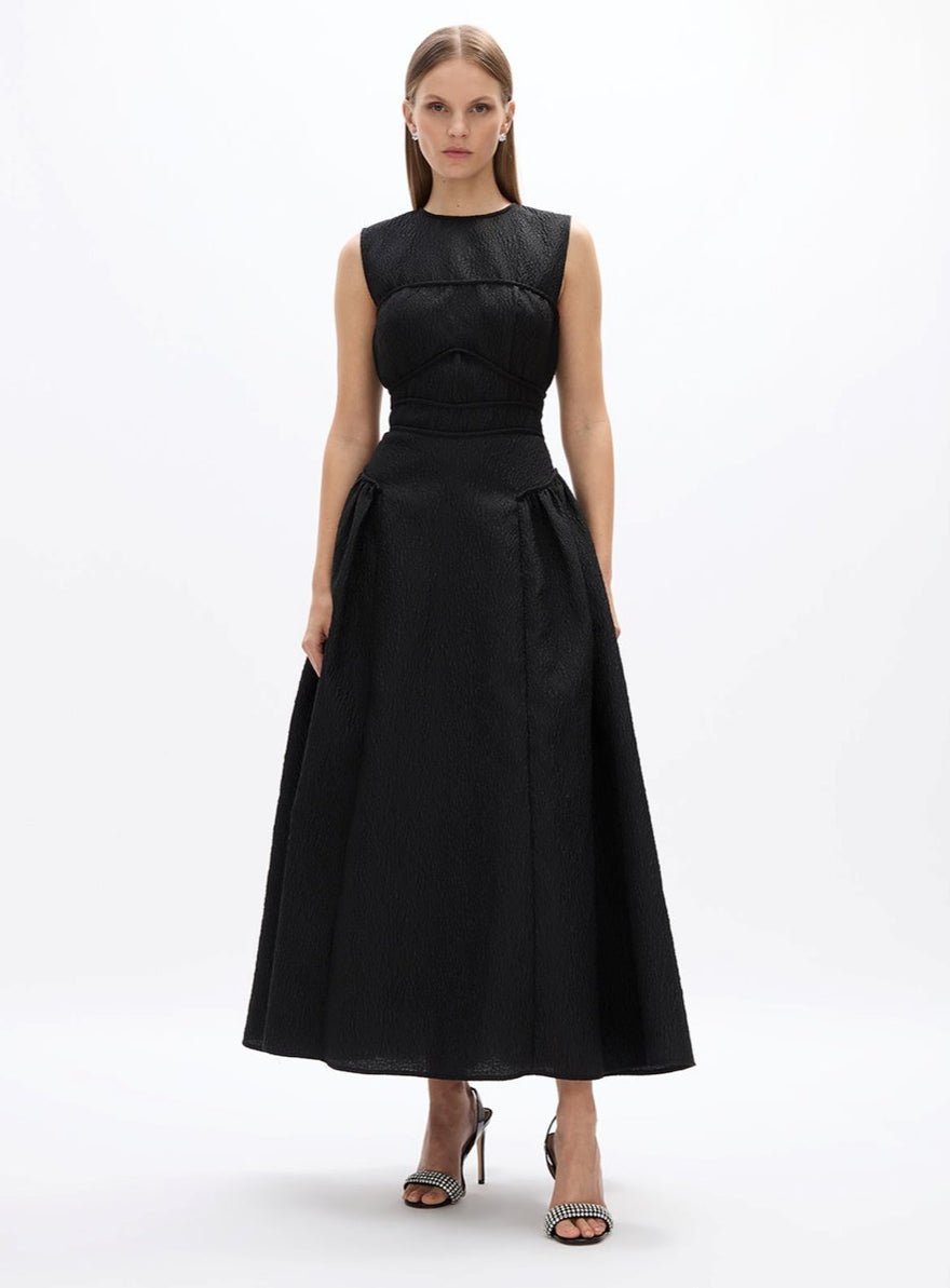 Rachel Gilbert Sophia Dress Black photo 3