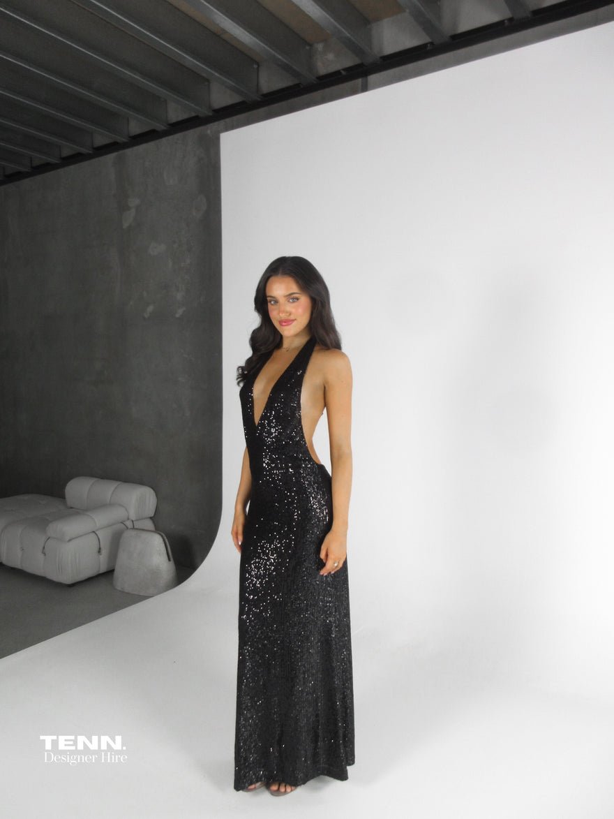 Fait Par Foutch Liana Dress - Midnight Sequin photo 4