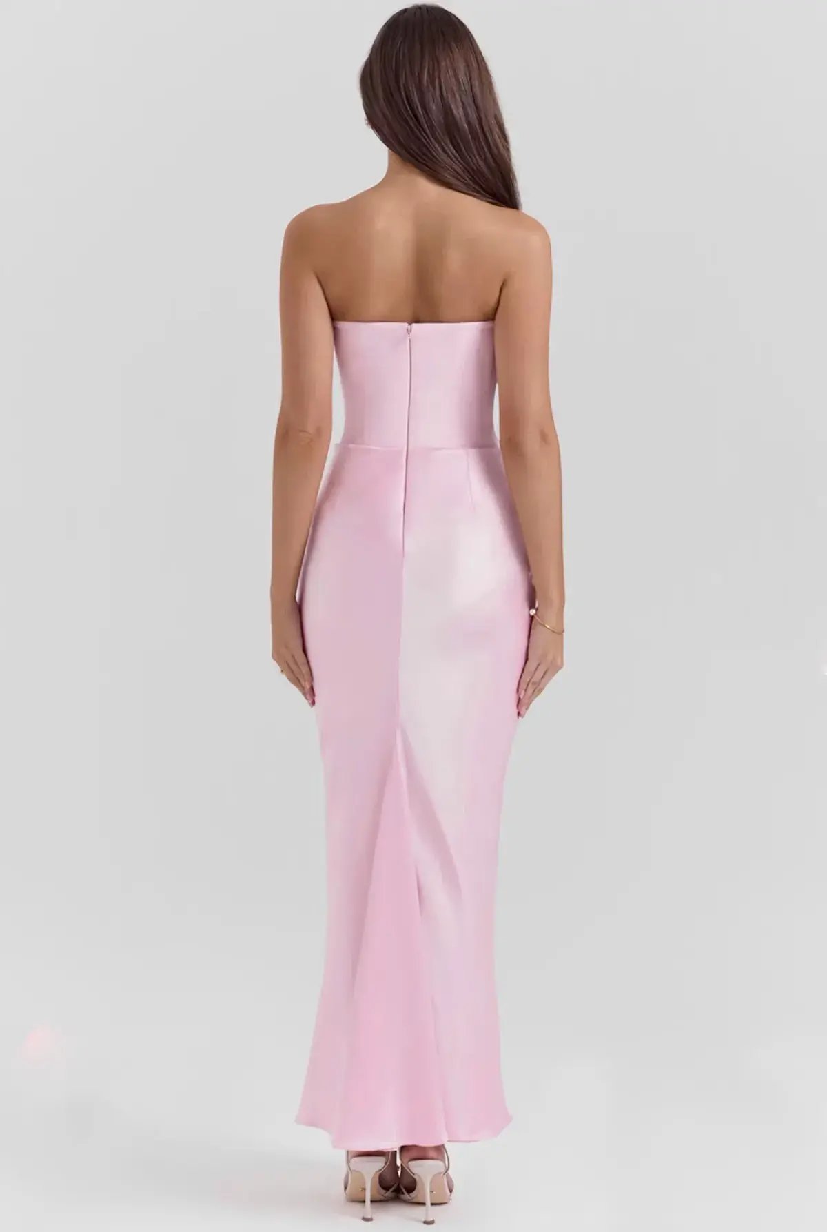 House Of Cb Pink Persephone Dress Size 10 photo 2