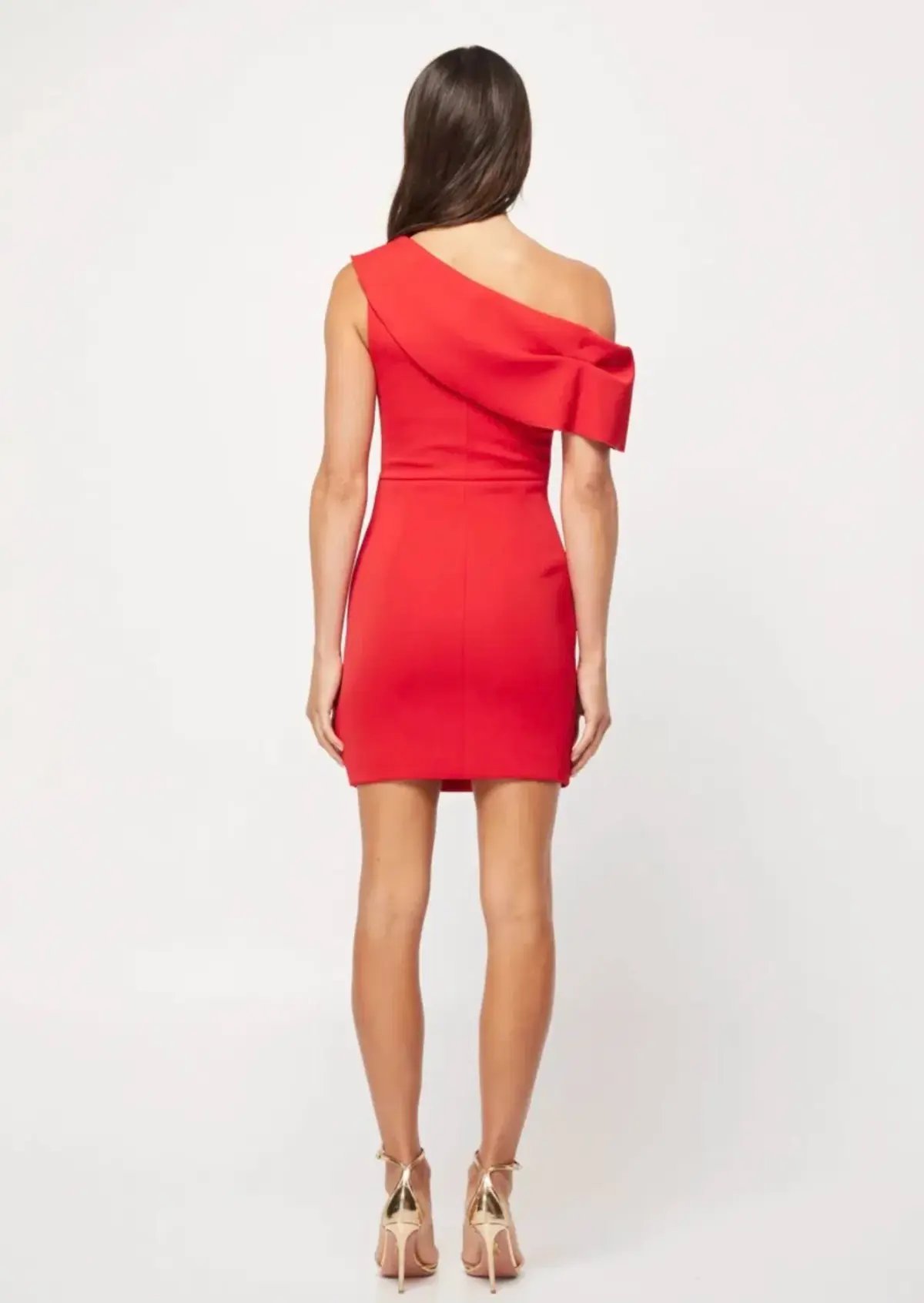 Mossman Into The Deep Mini Dress Red Size 8 photo 4