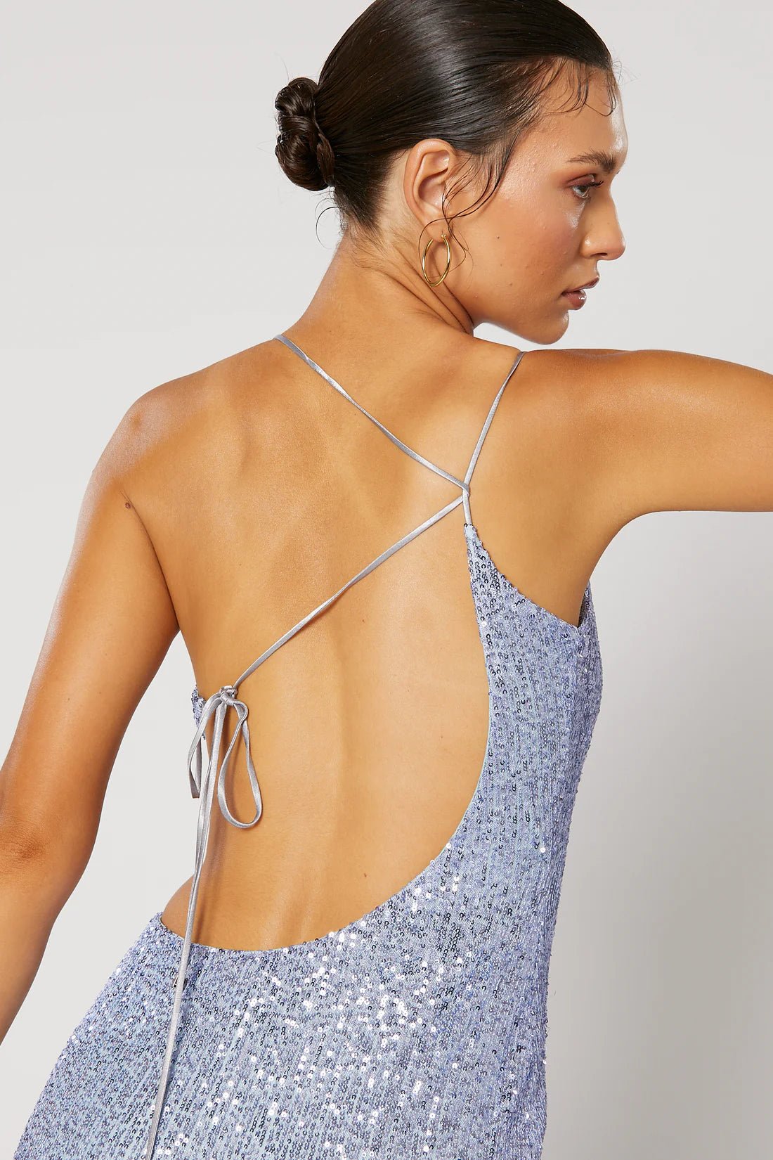 WINONA MARINI MIDI DRESS - BLUE photo 10