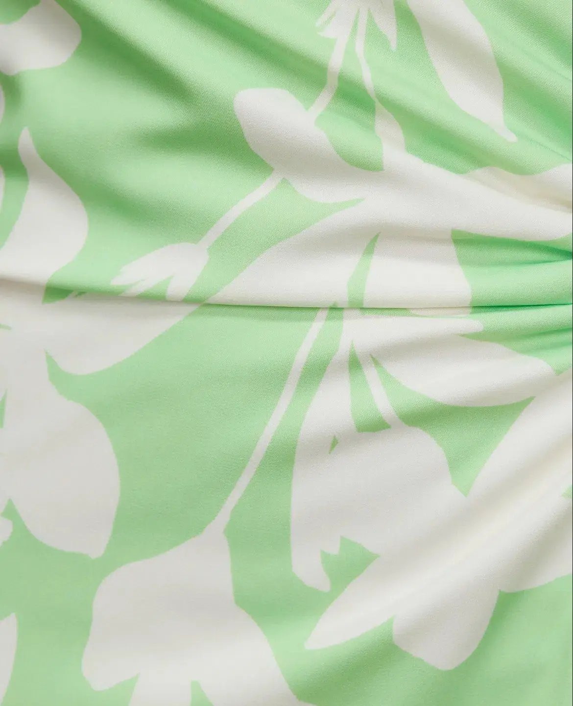 Lover Maldives One Shoulder Dress Green Print Size 10 photo 5