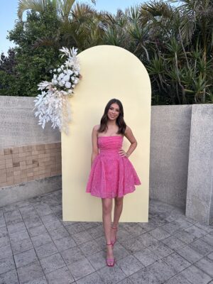 Aje Evangeline Cornelli Dress photo 3