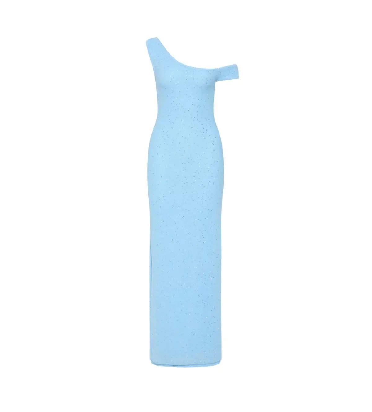 Isabelle Quinn Tula Maxi Dress Blue Sequin Size 6 photo 4