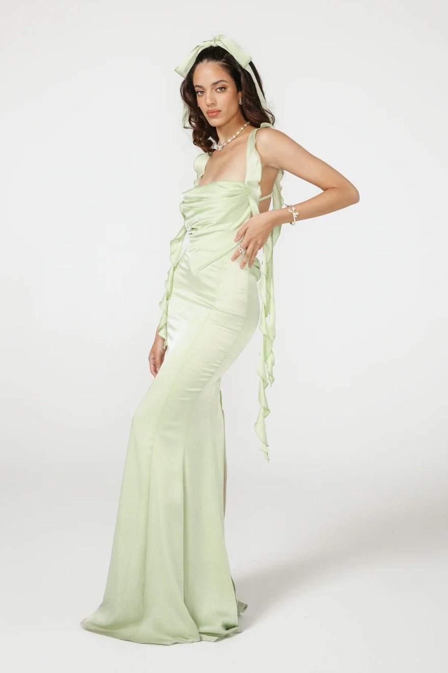 Nana Jacqueline Caroline Dress - Green photo 3