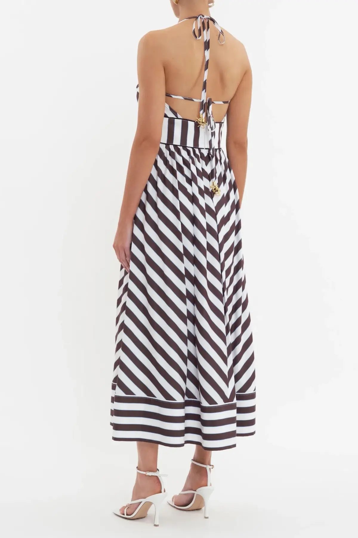 Rebecca Vallance Pippa Halter Dress Size 10 photo 3