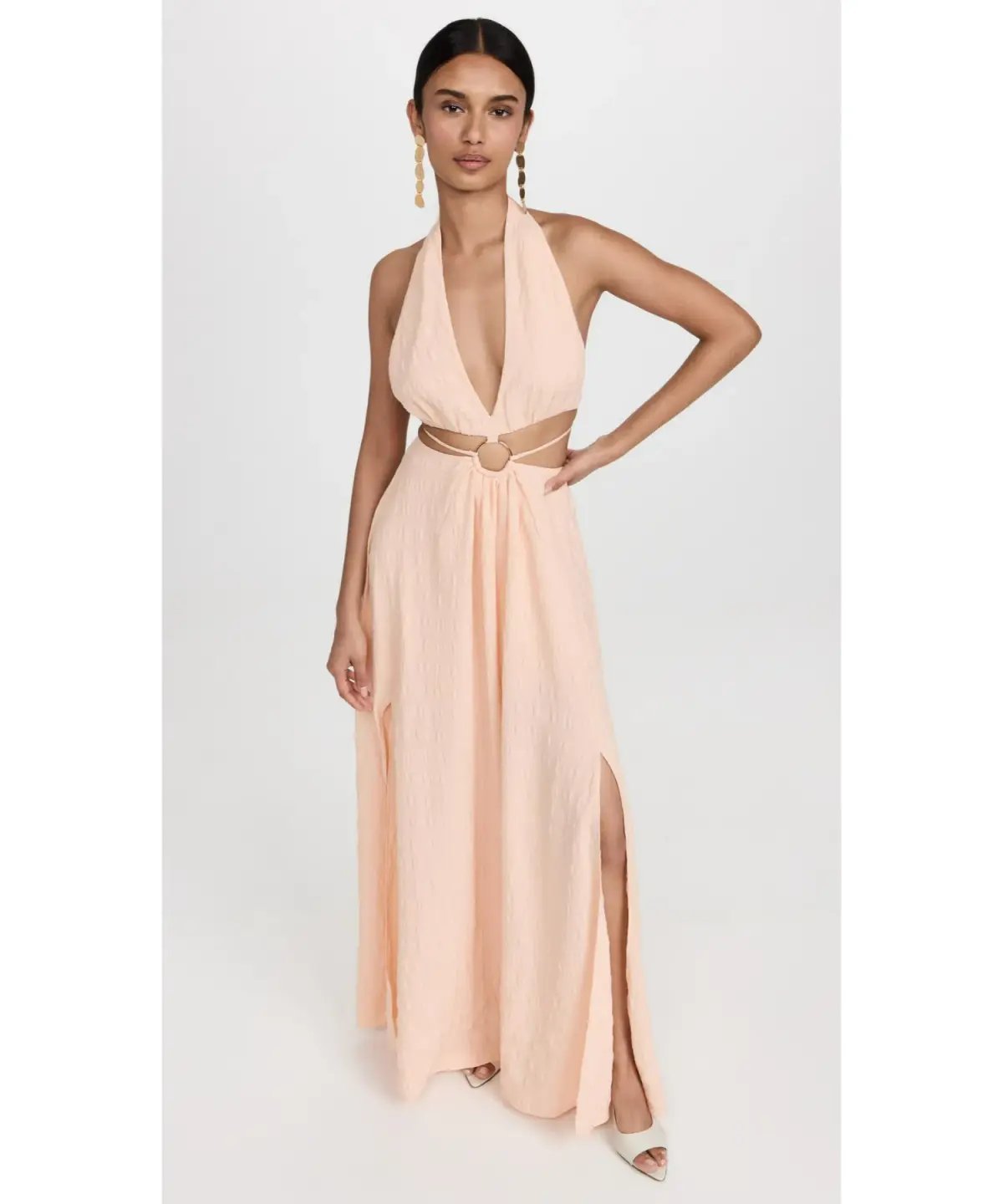 Significant Other Ava Maxi Dress Peach Size AU 10 photo 3