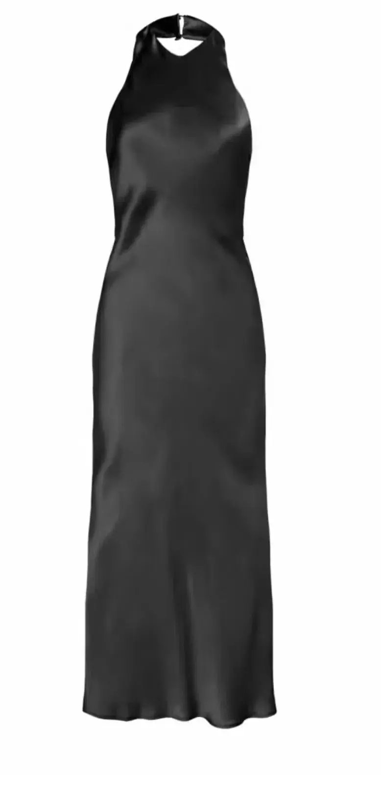 Silk Laundry Halter Black size 8 photo 2