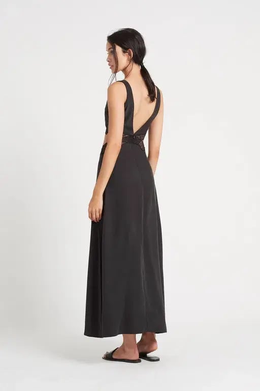 Sir the Label Alma Cut Out Dress Black SIze AU 10 photo 2
