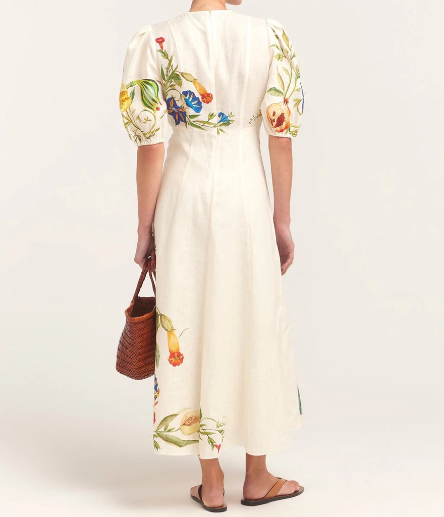 Alemais Flores Midi Dress photo 2