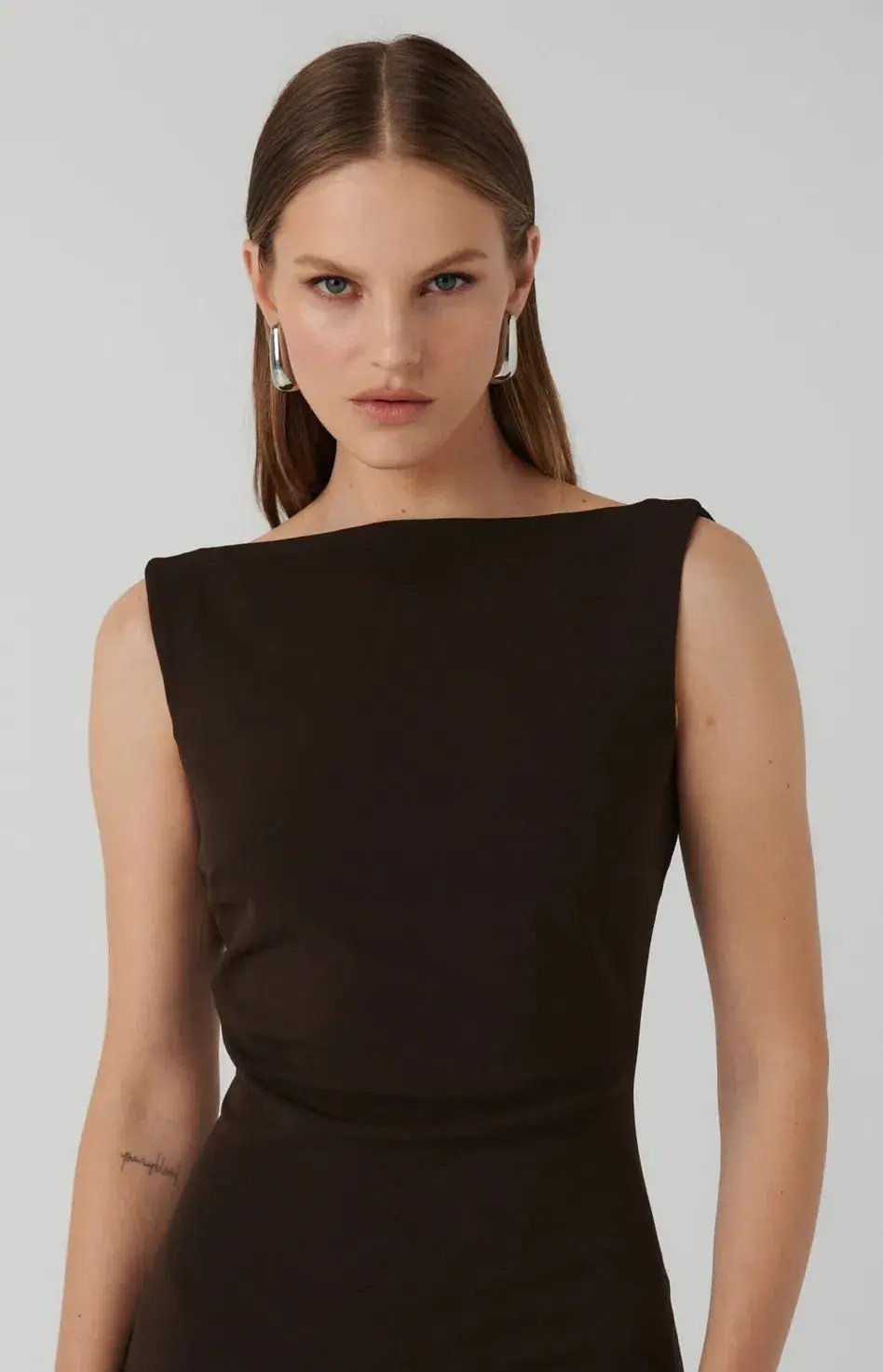 Effie Kats Verona Gown Coffee Size S/8 photo 2