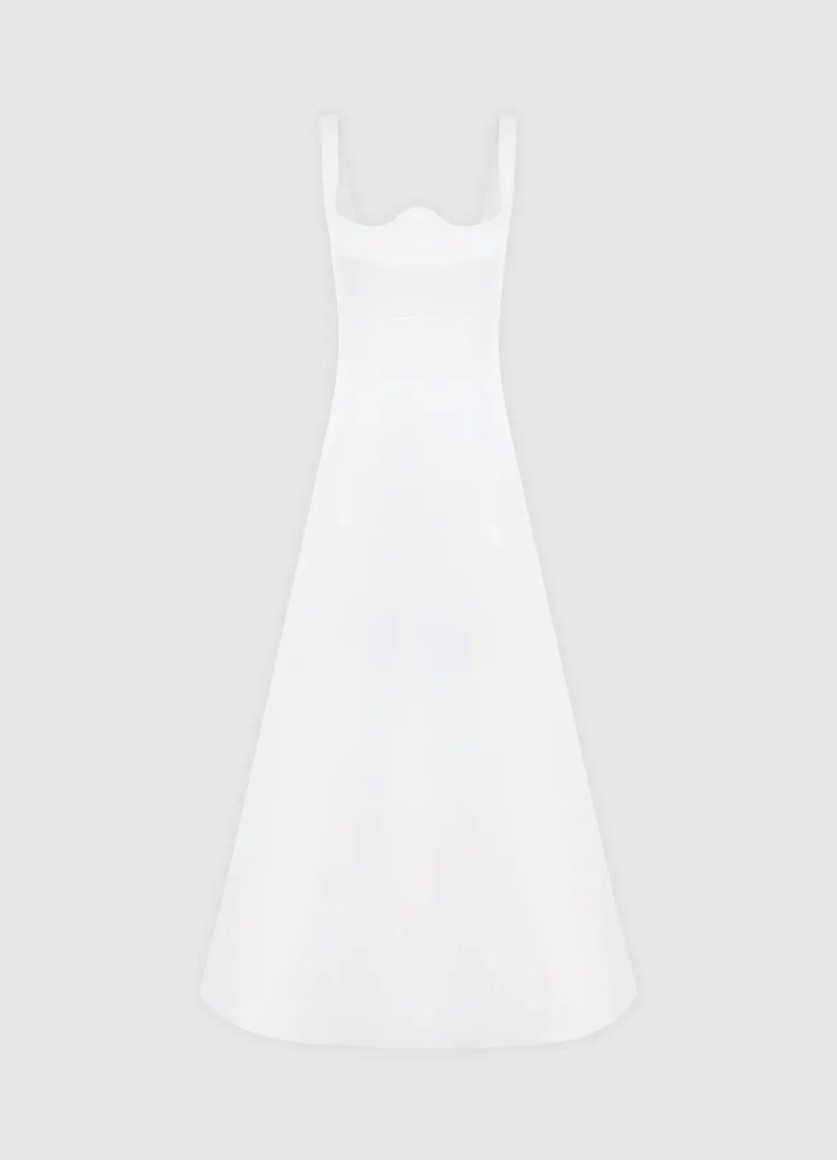 Leo Lin Odette Midi Dress Snow Size 8 photo 7