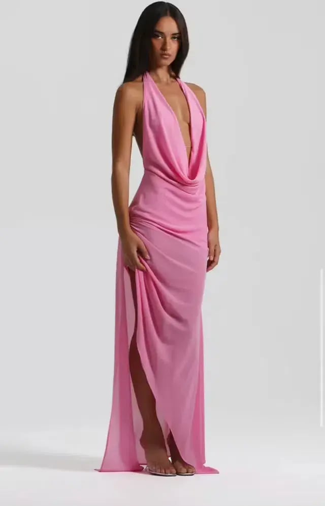 Natalie Rolt Anastasia Mini Dress Candy Pink Size 1 /AU 8 photo 2
