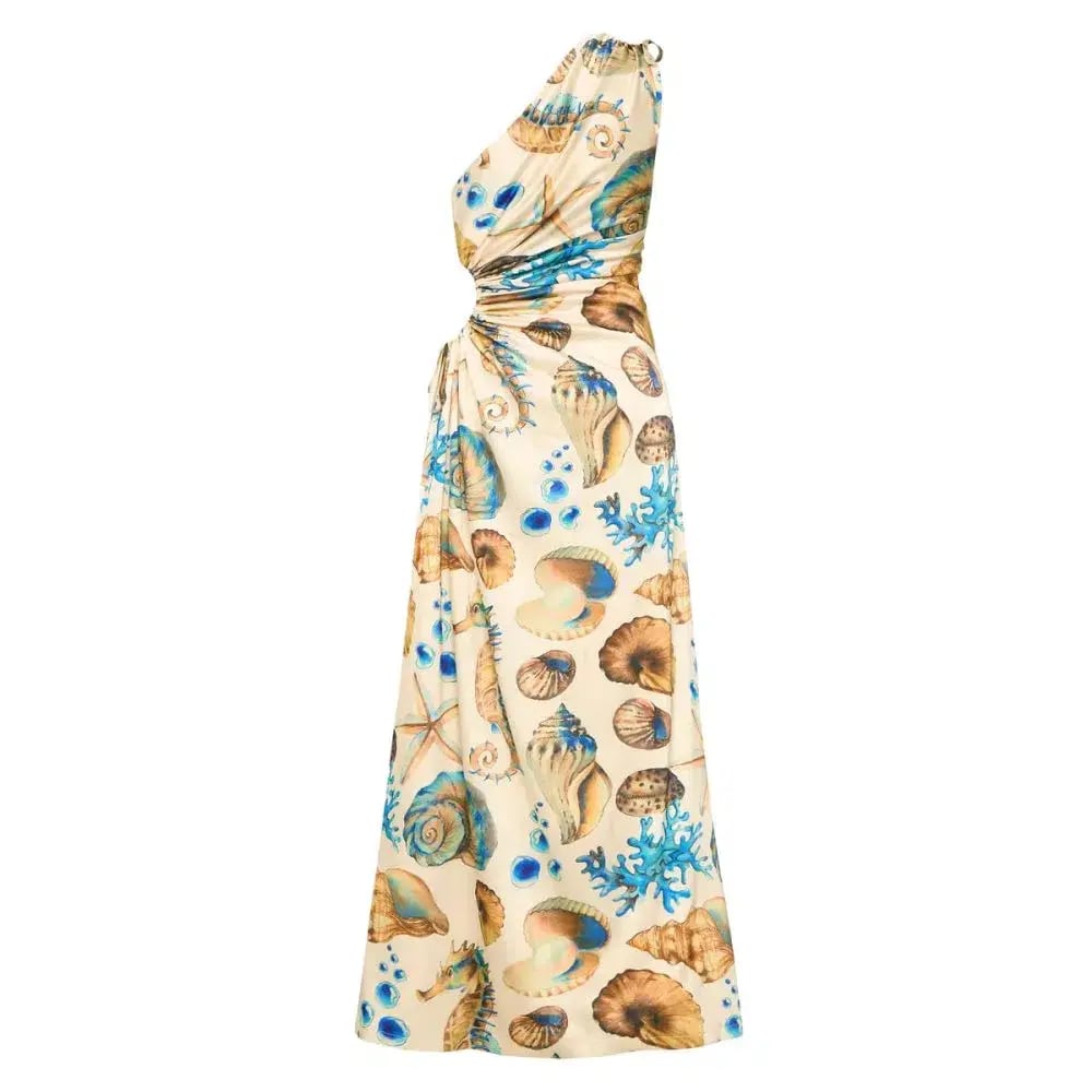 Sonya Moda Nour Seashell Maxi Dress Print Size 12 / L photo 5