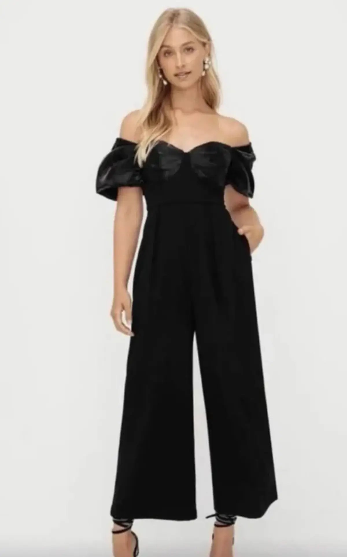Sheike Liaison Jumpsuit Black Size 16 photo 2