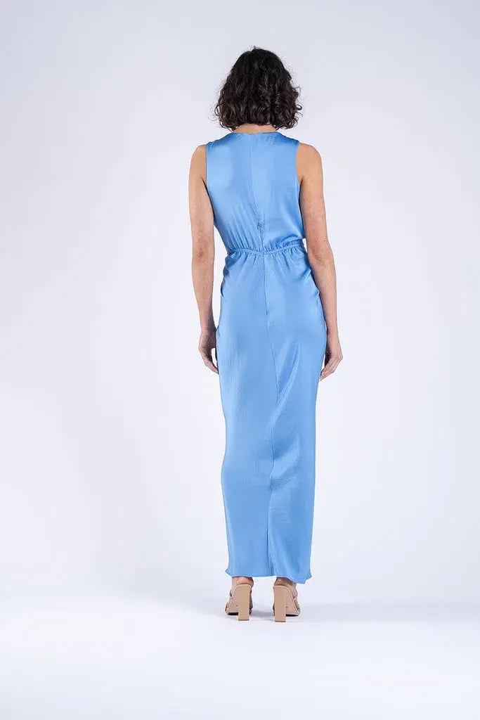 One Fell Swoop Gaia Maxi Dress Blue Size 12 photo 2