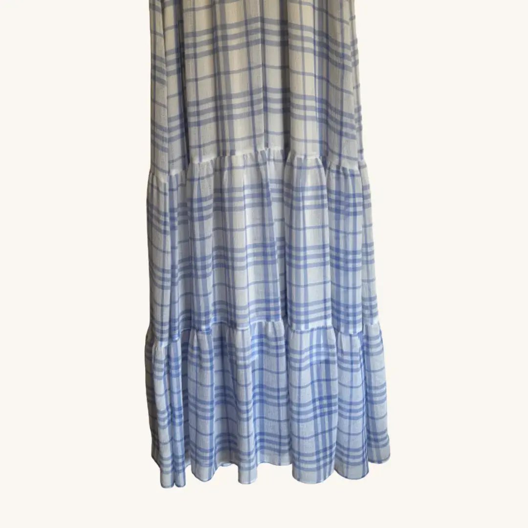 Bec & Bridge Alexa Gingham Maxi Dress Print Size AU 8 photo 6