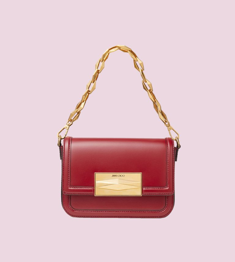 Jimmy Choo Diamond Crossbody Bag Cranberry photo 4