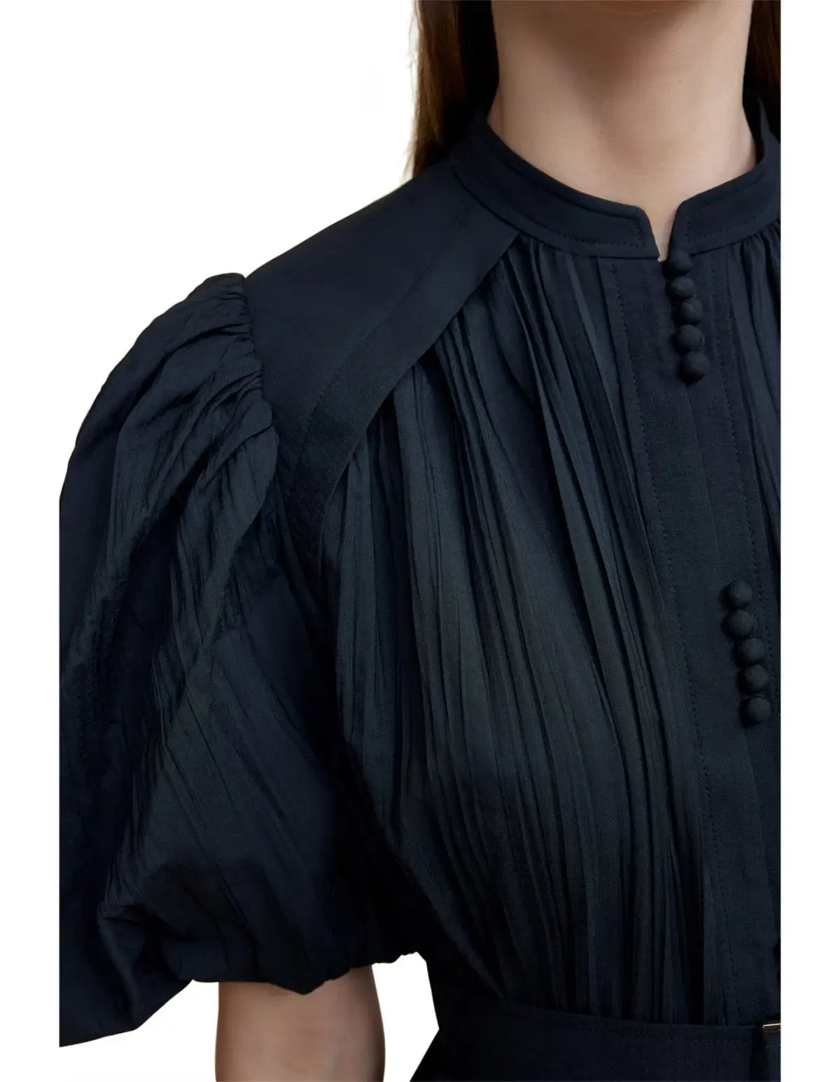 Acler Cardine Mini Dress Black Size 10 photo 5
