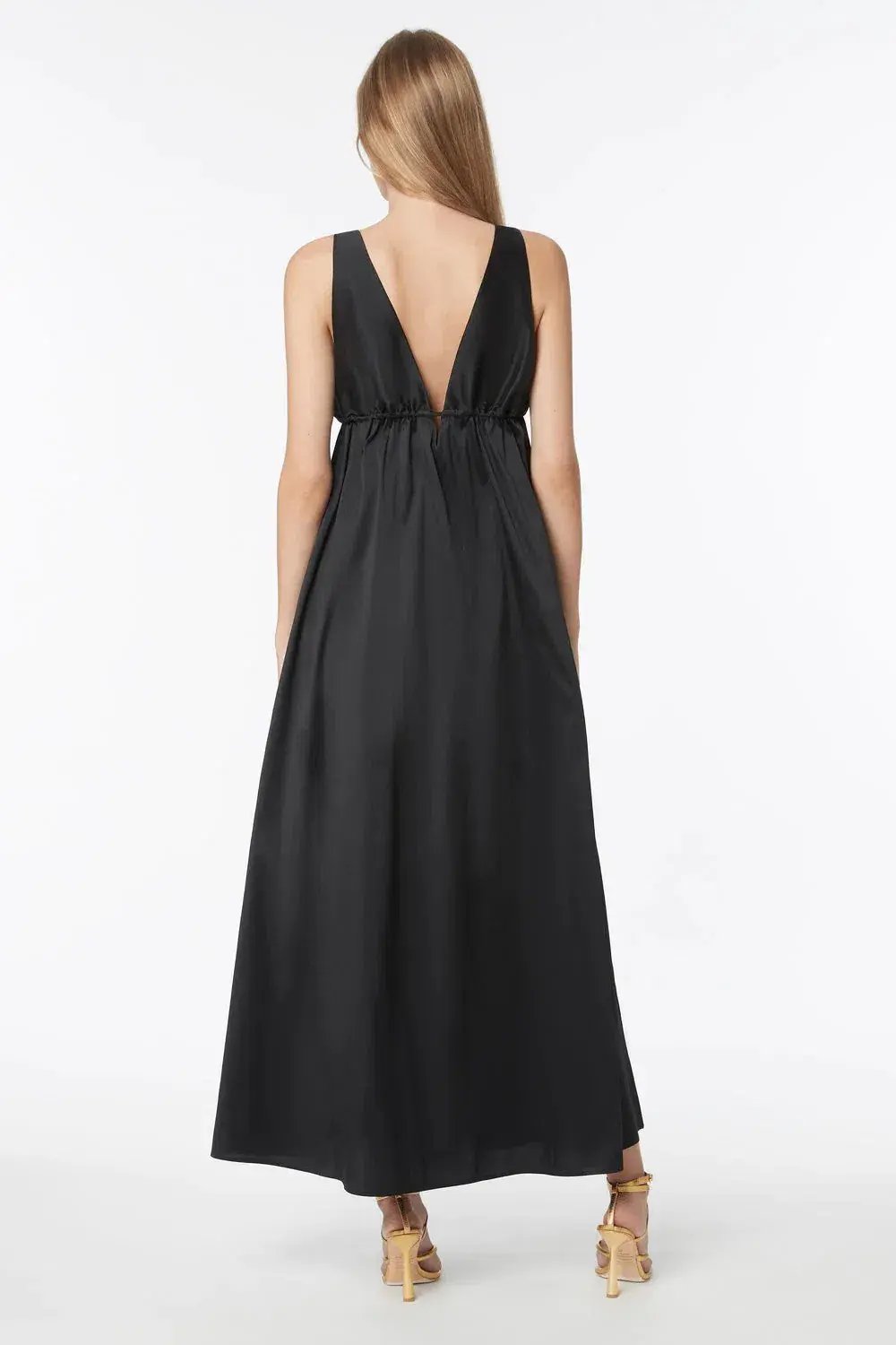 Manning Cartell Fantasy Island Maxi Dress Black Size AU 12 photo 3