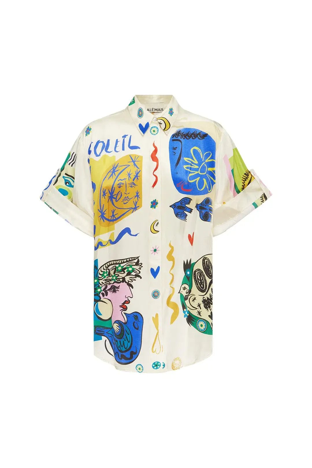 Alemais Soleil Oversized Shirt and Ruffle Skirt Set Print Size 14 photo 6