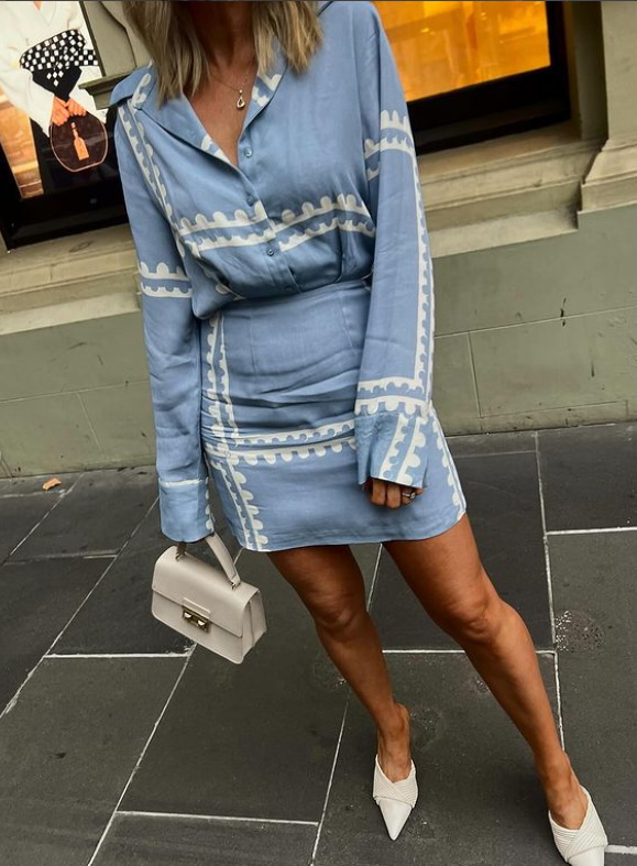 MON RENN SERAPE MINI DRESS photo 3