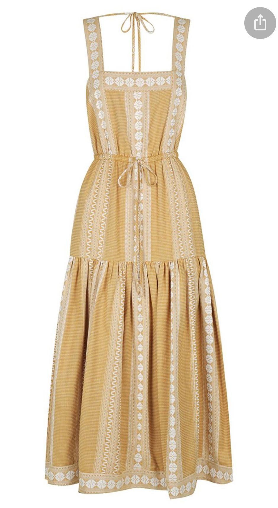 Shona Joy Leela square neck midi dress Size 8 photo 2