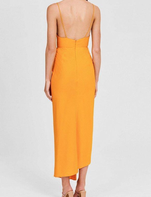 Significant Other Gold Dust Dress Sunrise Orange Size 10 photo 4