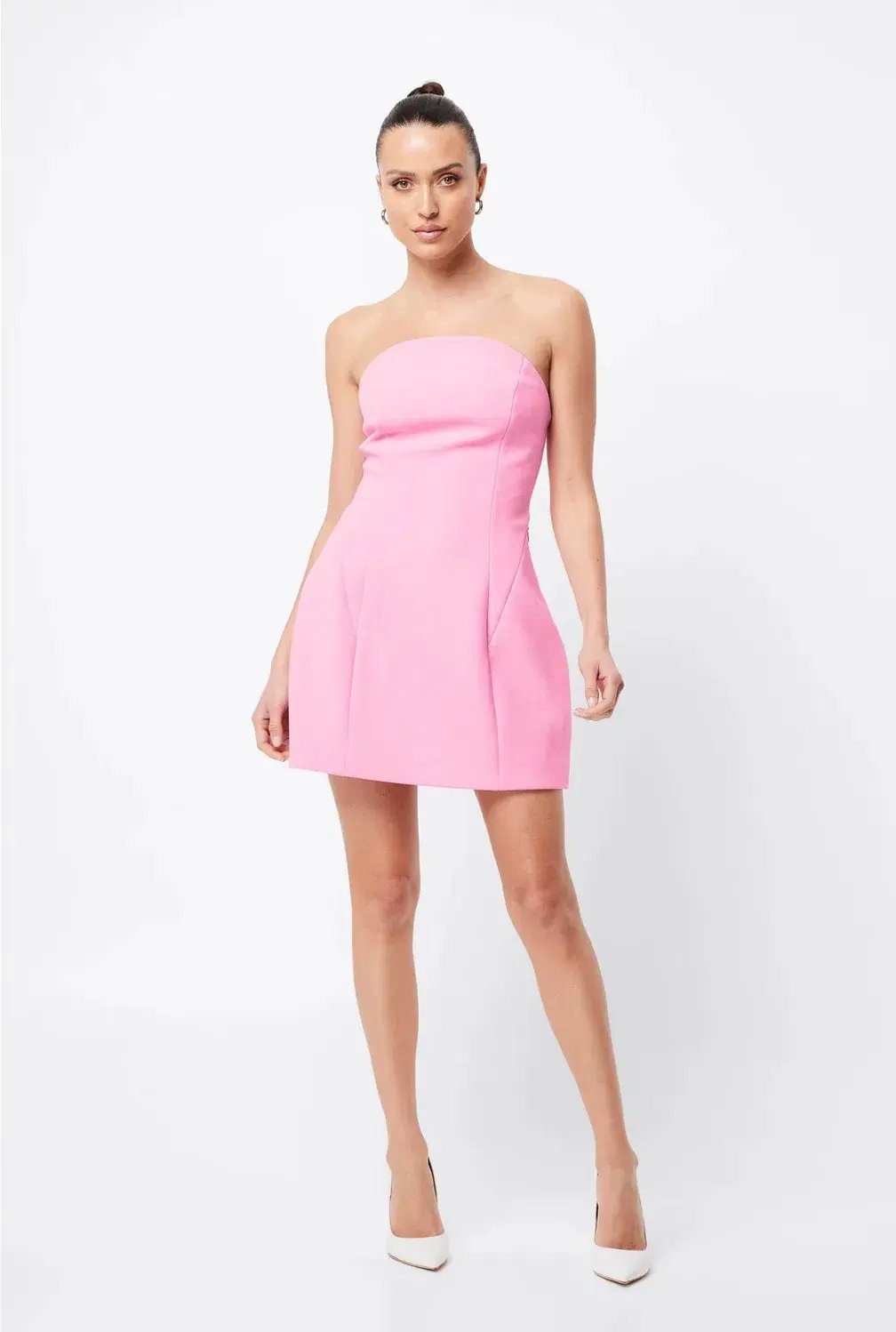 Mossman Tantalise Mini Dress Pink Size 6 photo 3
