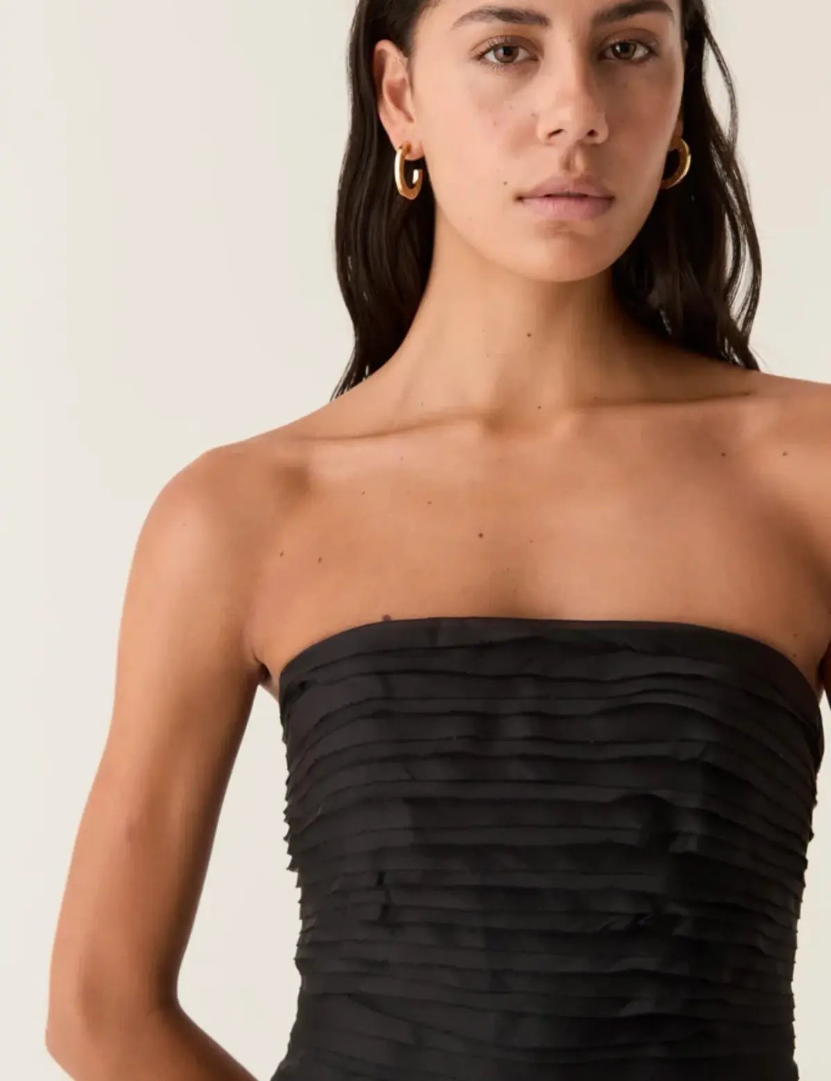 AJE Soundscape Maxi Dress Black Size AU 8 photo 2