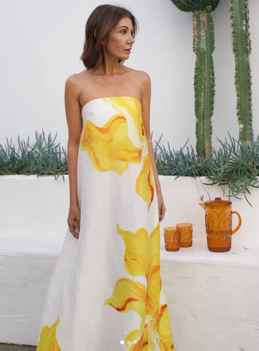 Acler Hopton Dress in Ivory Calla Lily Size AU 8 photo 5
