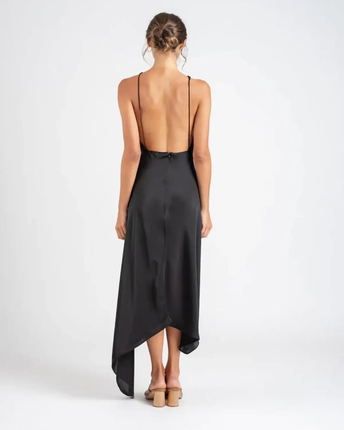 One Fell Swoop Audrey Dress Black Air Po Size 10 photo 3