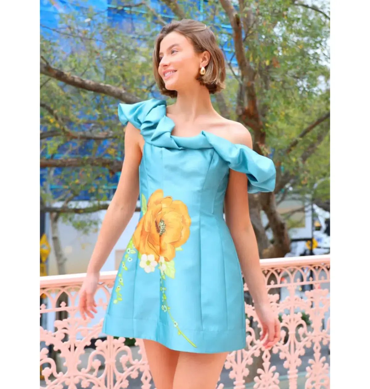 Alemais Regent Jade Mini Dress in Jade Size AU 10 photo 2
