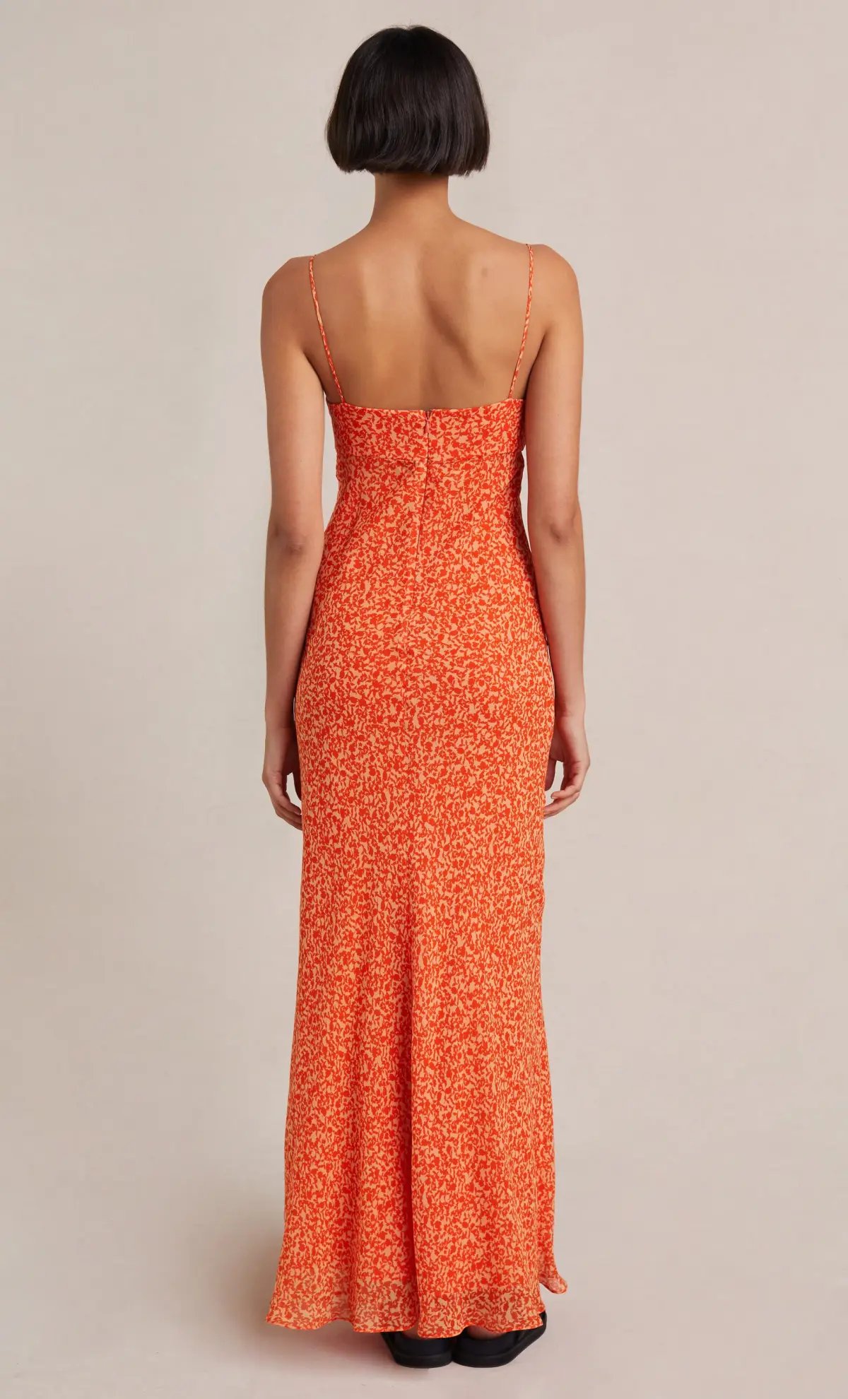 Bec & Bridge Cheri Maxi Dress Orange Size 8 photo 4