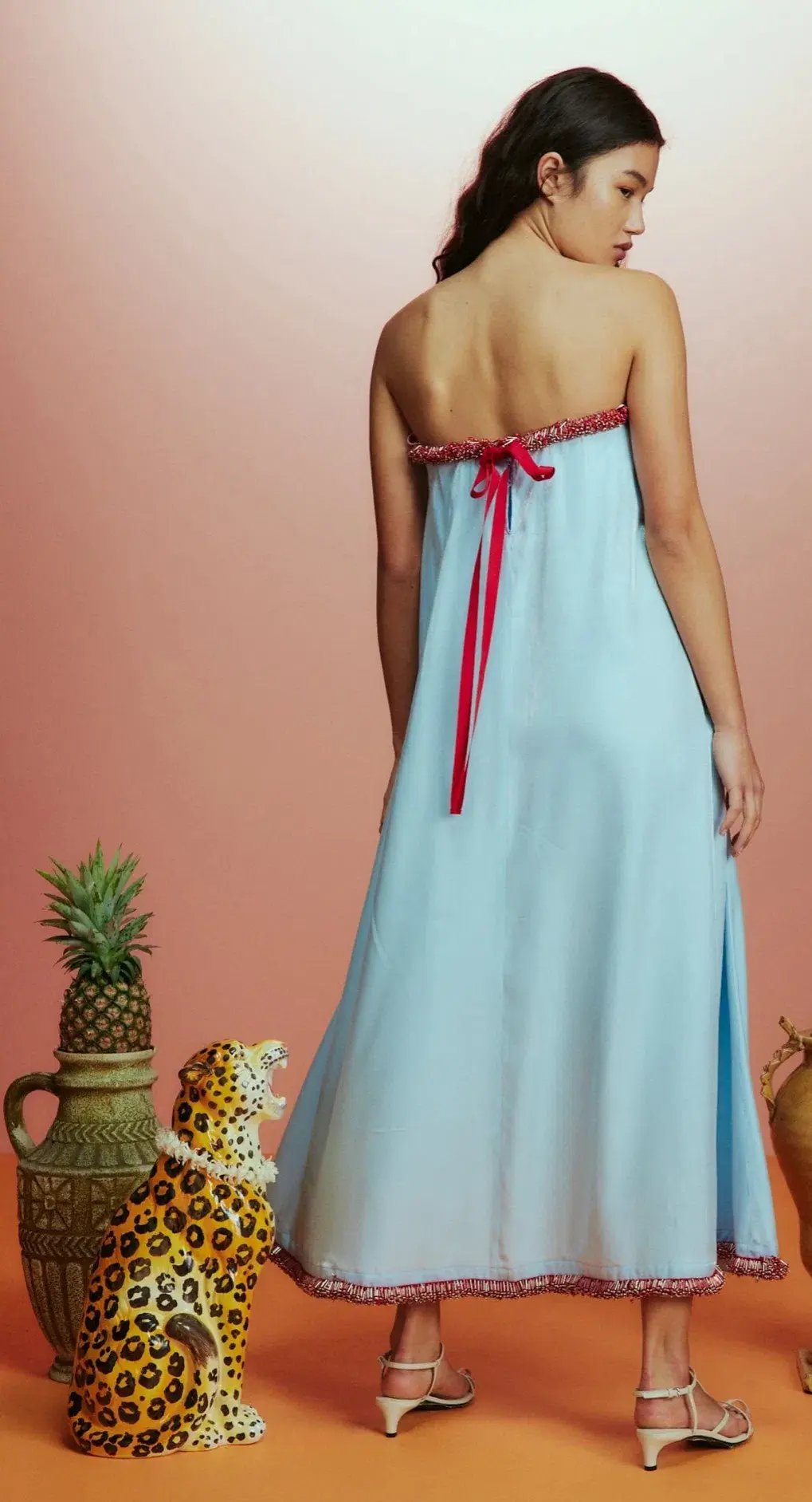 Alemais Orion Gown Sky Blue Size AU 10 photo 2