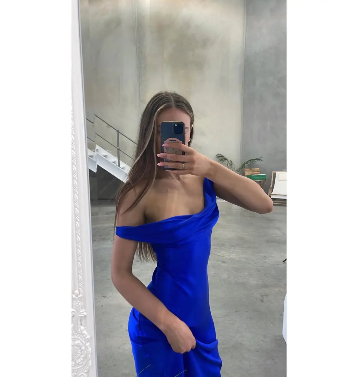 Natalie Rolt Monika Gown Electric Blue Size 1 / AU 8 photo 2