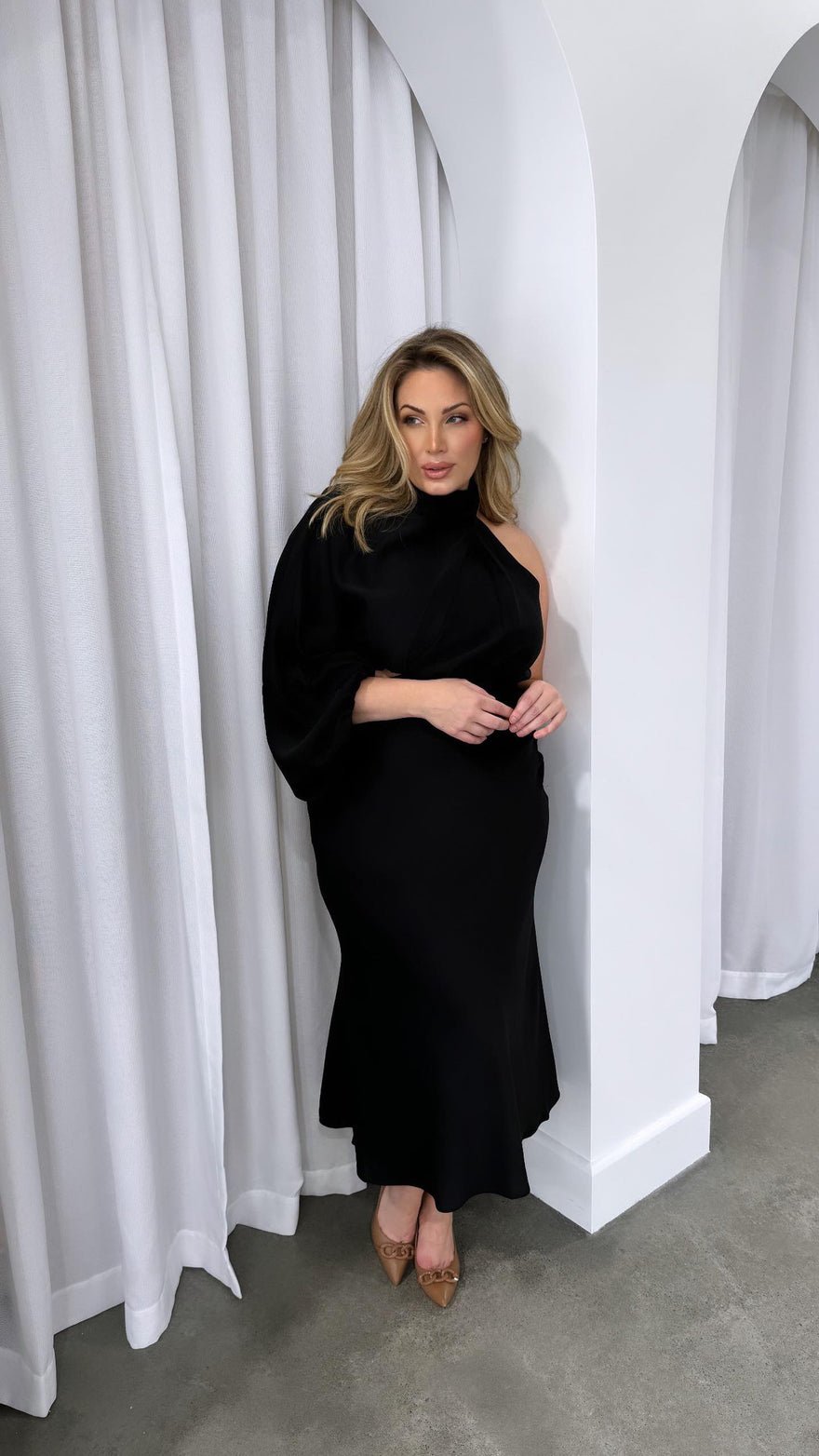 Sheike Olivia Maxi Dress, Black photo 3