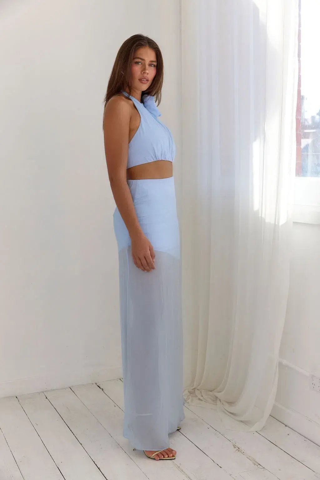 Calia Collection Mademoiselle Set Sky Blue Size 6 photo 2