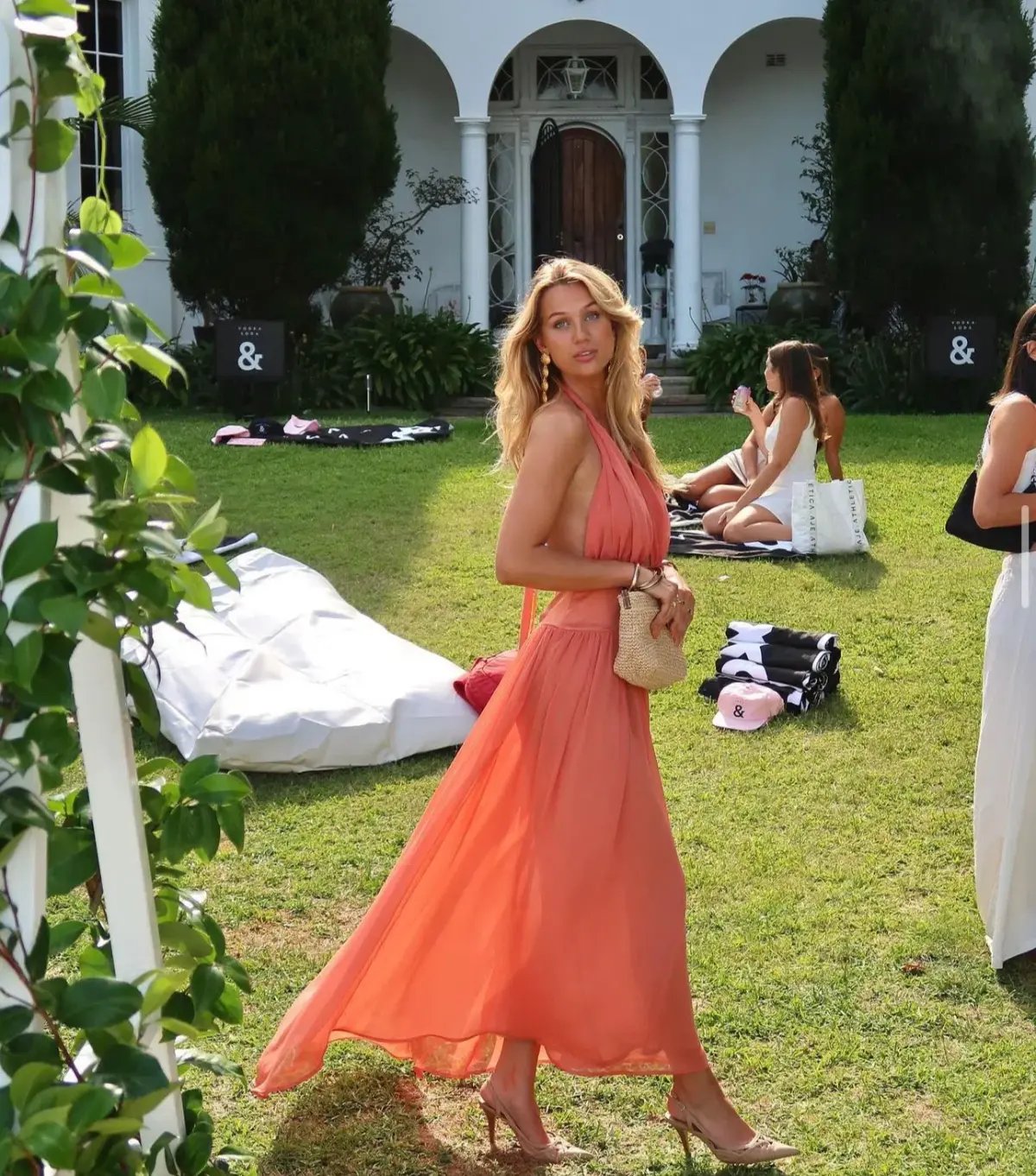 Arcina Ori Serena Dress Coral Size M / AU 10 photo 2