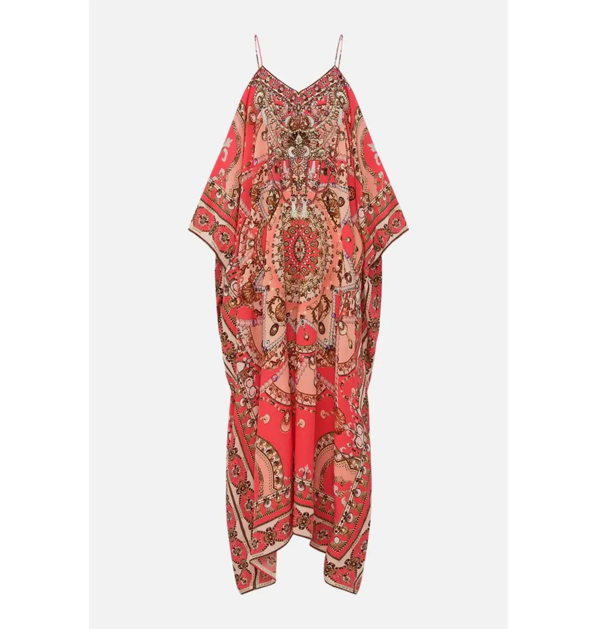 Camilla The Shell Games Shoestring Strap Kaftan Print One Size photo 7