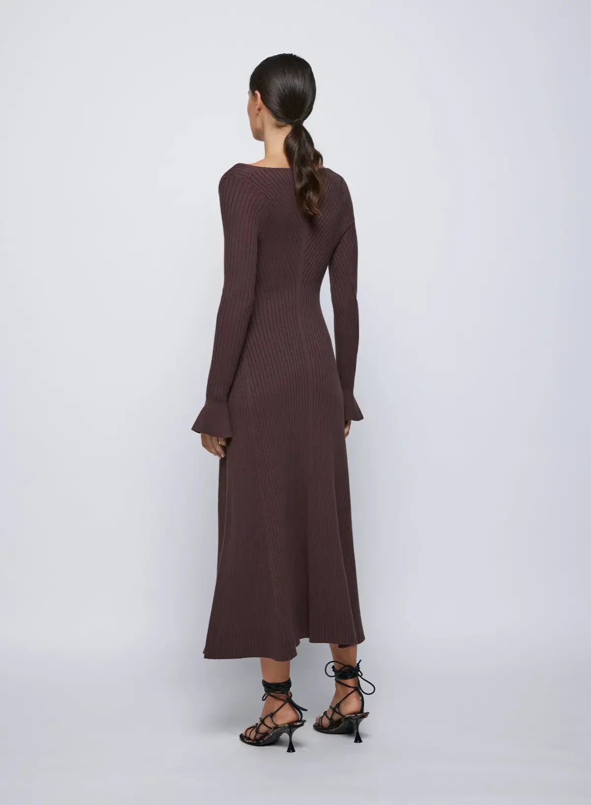 Natalie Rolt Dahlia Gown in Espresso Size 1 / AU 8 photo 22