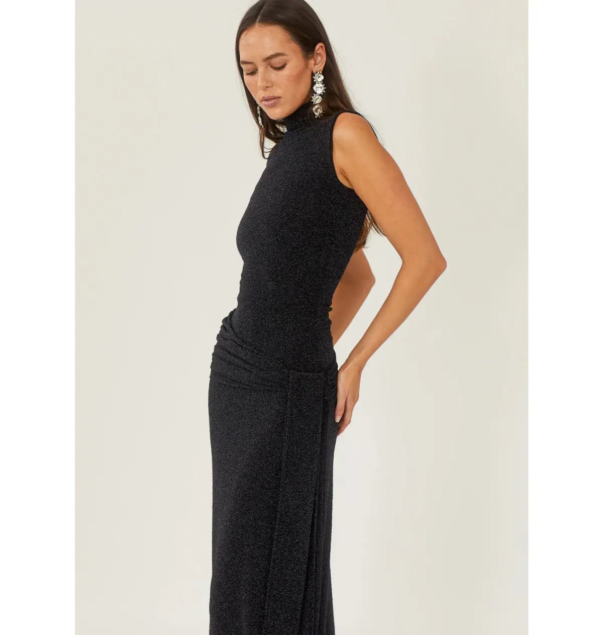 Arcina Ori Monica Maxi Dress Midnight Blue Size XS / AU 6 photo 3