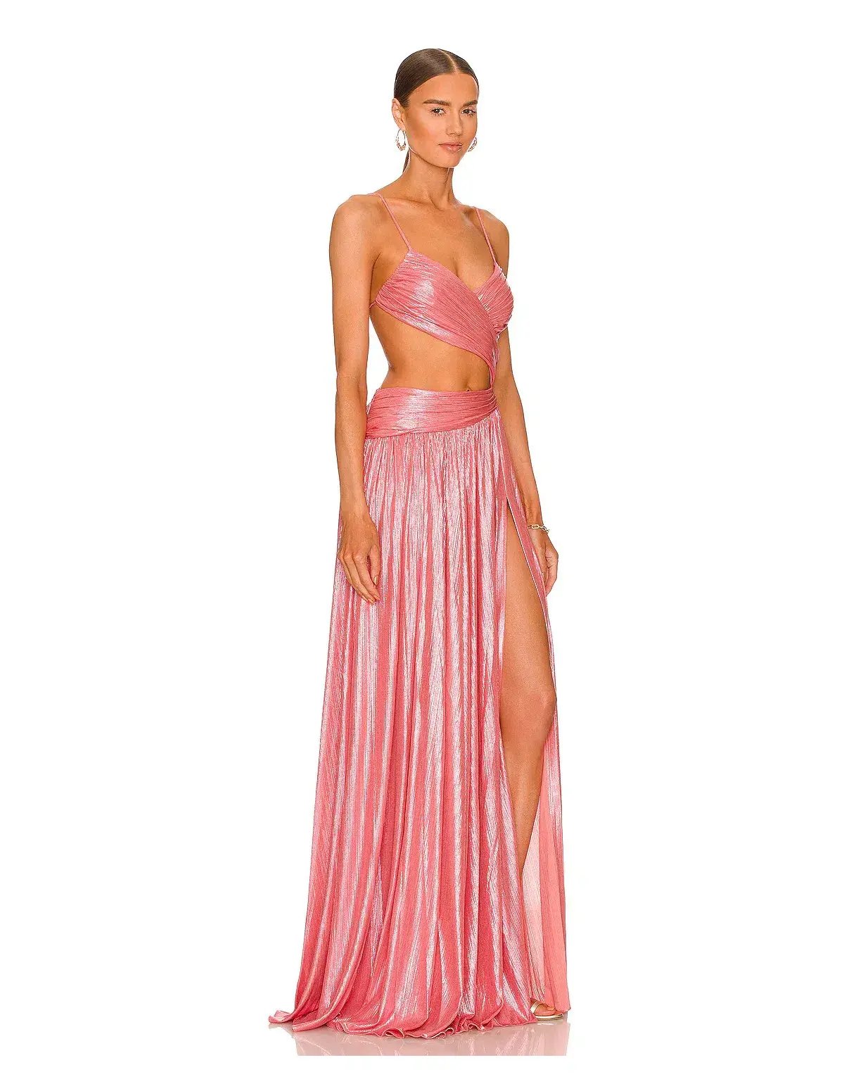 Retrofete Aglaia Dress Calypso Coral Pink Size S/ Au 6-8 photo 2