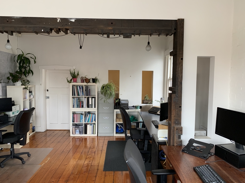 Sun filled upstairs office space photo 4