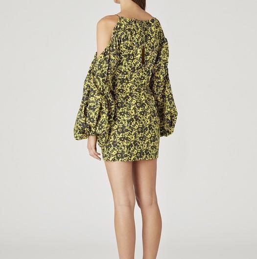 Camilla and Marc Monet Mini Dress Yellow Size 8 photo 3