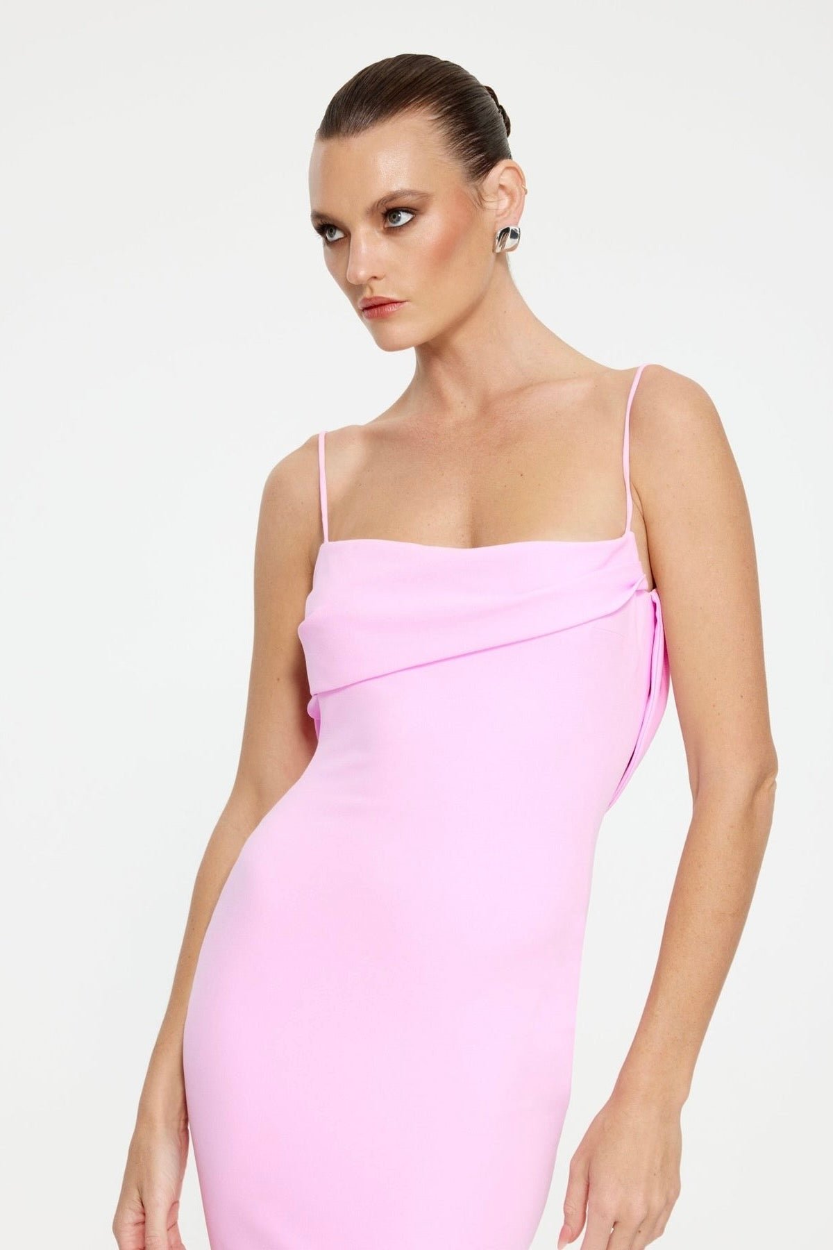 EFFIE KATS HAVILLAND GOWN - TAFFY PINK photo 2