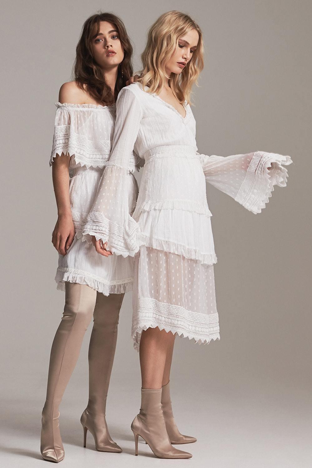 STEELE Stardust Dress White size 8 photo 8