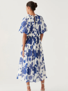 Aje Elysium Blouson Midi Dress photo 4