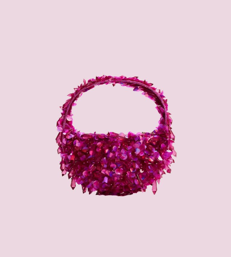 Acler Crystal Birch Bag Electric Plum photo 3